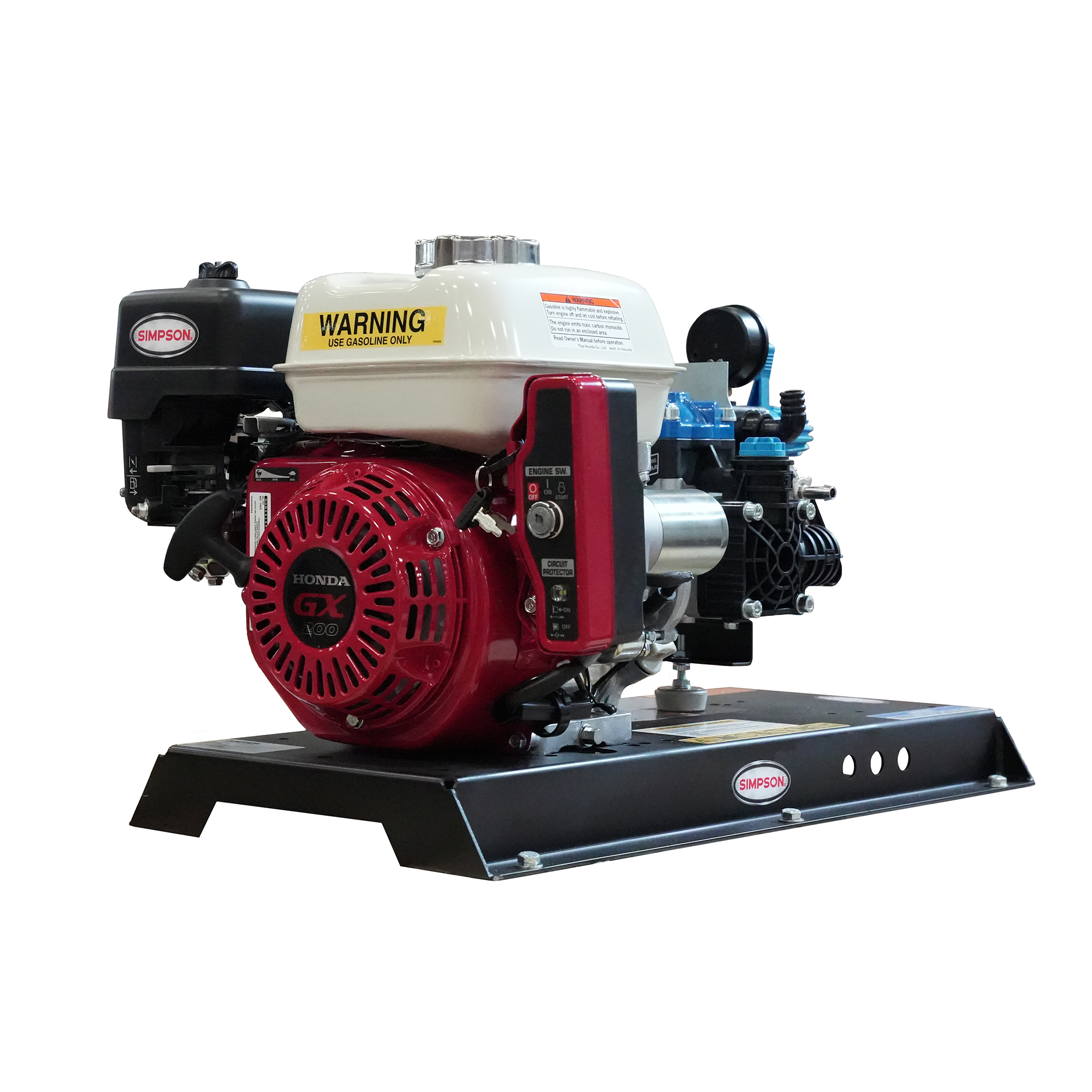Soft Wash Pro Cold Water Gas Pump System 300 PSI at 8.0 GPM HONDA® GX200 with COMET® Gear Drive Pump 65426